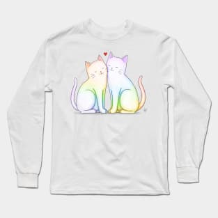 Rainbow Cats Long Sleeve T-Shirt